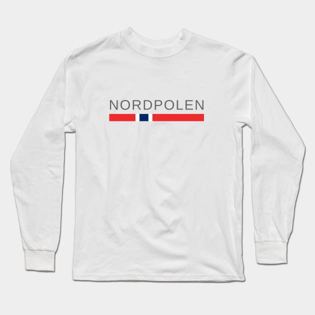 The North Pole | Nordpolen | Norway Long Sleeve T-Shirt by tshirtsnorway